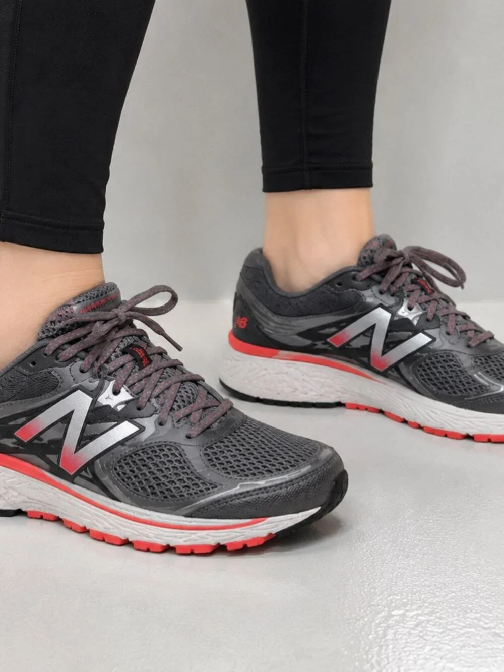 New Balance 940v3 Running Shoes Gray Pink Womens Size 11.5 Stability Walking Ath